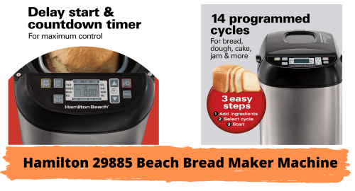 Hamilton Beach 29885 Bread Maker Machine Review