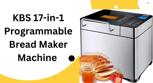 KBS 17-in-1 Programmable Bread Maker Machine